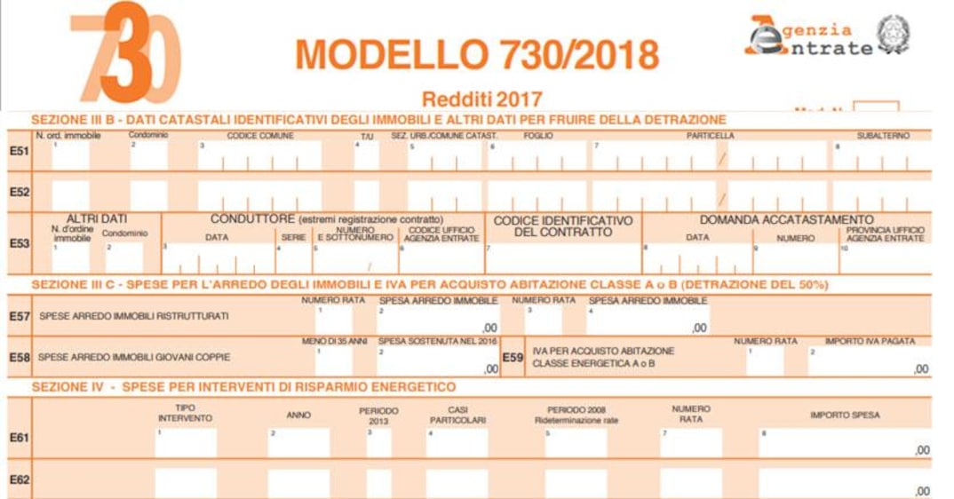 Modello 730 ristrutturazioni e risparmio energetico Il Sole 24 ORE